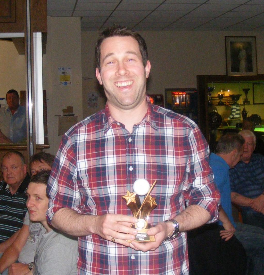 Player of the Year Division 1 & did someone also beat Shaun Murphy ??