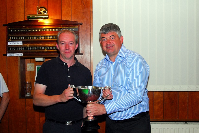 The Graham Fairclough Memorial Trophy Winner 2013-14 - Gareth Hibbott (Les Dodd SC) 22 Wins.