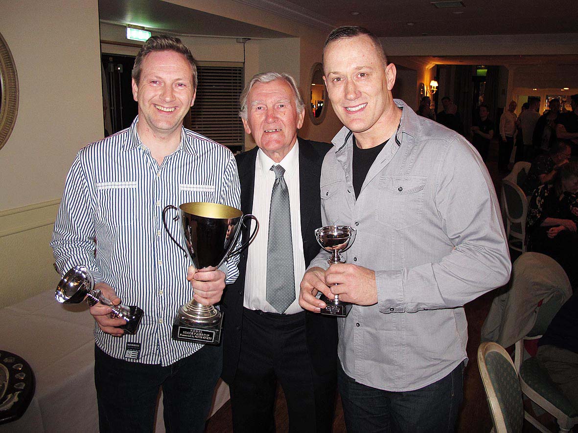 Senior Doubles Winners - Colin McCarthy & Chris Zanone