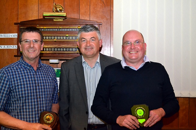 Pairs Handicap Runners-up 2014-15 - Phil Banks & Jason Neale (St Cuthberts).