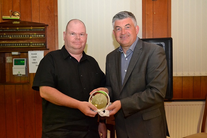 Kenney Cup Highest Break 2015-16 - Mike Buck (Aughton Institute A) 39.