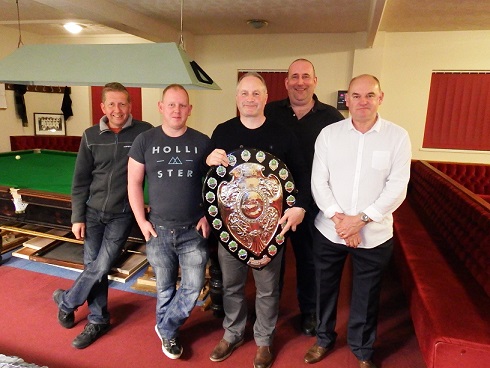 Astland & District Snooker League Division 1 Winners 2016-17  Elite A