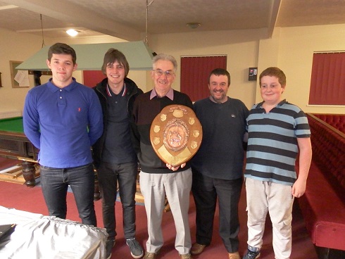 Astland & District Snooker League Division 2 Winners  2016-17    Elite C