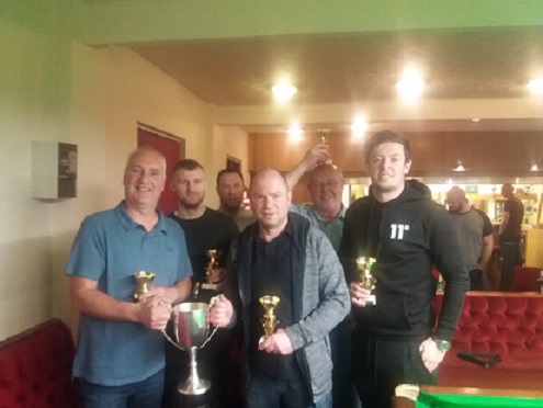 Hoole B  winners of the John Gornall Trophy 2018 