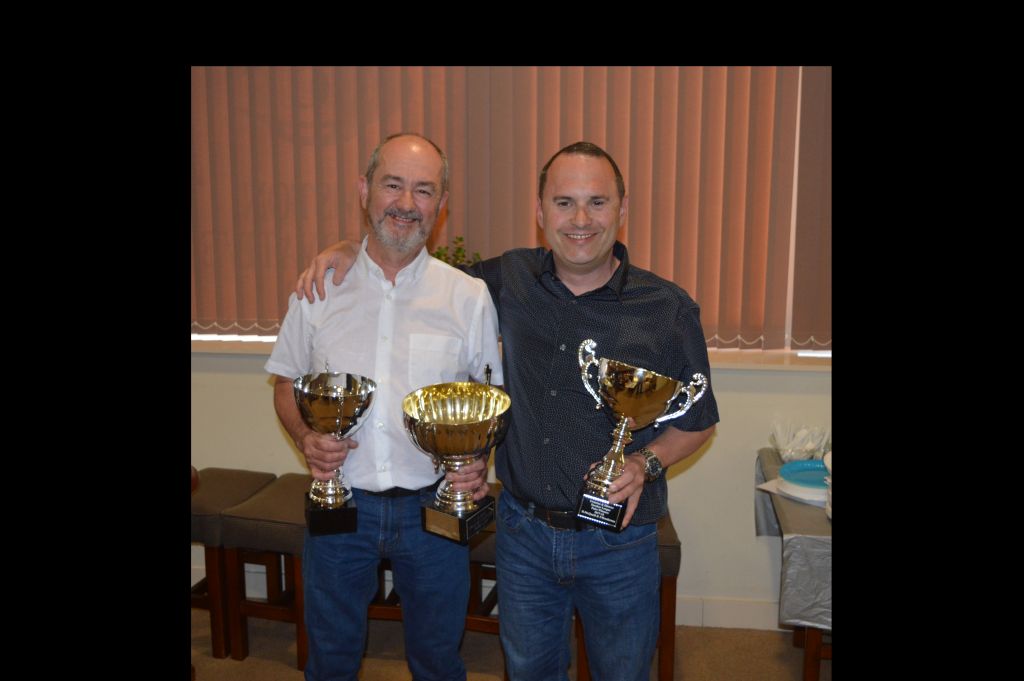Doubles Winners Phil Henderson & Hugh McQuaid