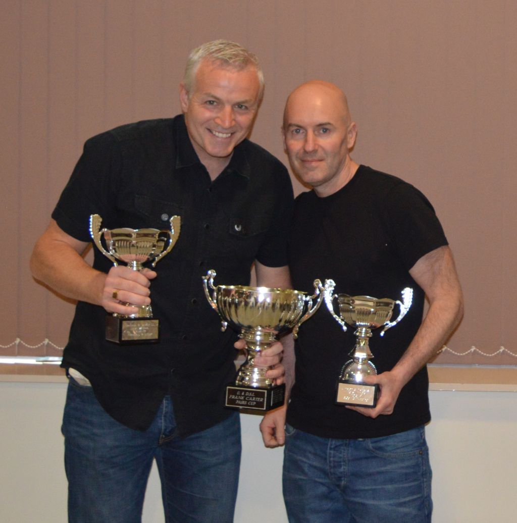 Pairs Cup Winners Steve Carr & Paul Keeling (Flix Cons Club)